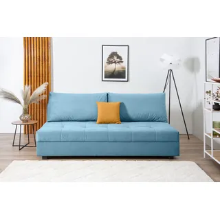 Collection AB "Daria, B: 194 cm, Liegel. 147x194 cm", blau,