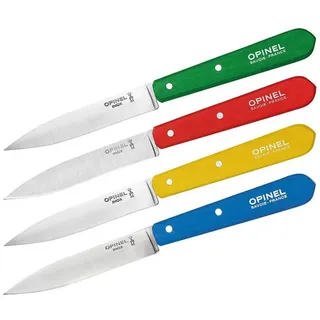 Opinel Messer-Set Opinel Küchenmesser Set No.112 – 4 Messer Edelstahl (Opinel Küchenmesser No 112 CLASSIC, Set mit 4 Messern)