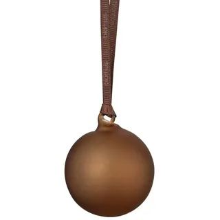 BLOMUS 4er Set Weihnachtsschmuck M rustic brown 4 St.