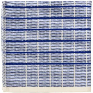Broste Copenhagen - Herman Geschirrtuch, 50 x 50 cm, baja blue (gestreift)