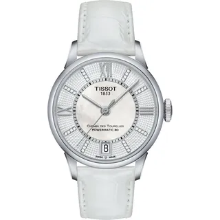 TISSOT Chemin Des Tourelles Powermatic 80 Lady Leder 32 mm T099.207.16.116.00