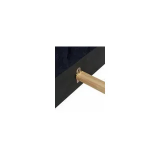 Polsterbett »Mario High«, mit Steppung an Kopfteil und Rahmen, auch in Überlänge erhältlich, grey, , 10148647-0 Velourstoff grob ALICE