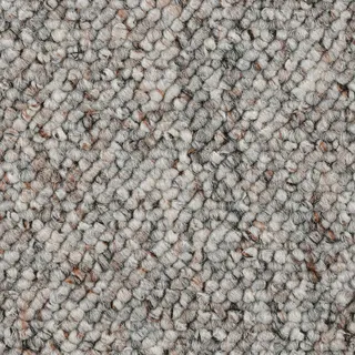 BODENMEISTER Teppichboden "Schlingenteppich Korfu" Teppiche Wohnzimmer, Kinderzimmer, Schlafzimmer, Breite 200300400500 cm Gr. B/L: 200 cm x 550 cm, 7,5 mm, 1 St., grau (grau weiß) Teppichboden