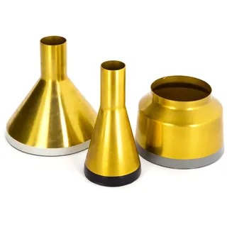Kayoom Vasen 3er Set Charmian 110 Gold / Weiß / Schwarz /