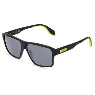 Adidas OR0039 Herren-Sonnenbrille Vollrand Eckig Kunststoff-Gestell, schwarz