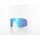 Dakota Sonnenbrille shiny White/Ice blue mirror