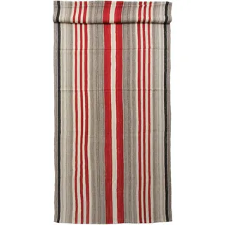 Nain Trading Orientteppich Kelim Fars Antik 193x563 Handgewebter Orientteppich / Perserteppich, rechteckig, Höhe: 5 mm beige|rot