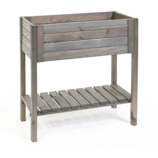 Tchibo - Hochbeet ca. 79 x 79 x 39 cm - 79x39x79cm - grau -