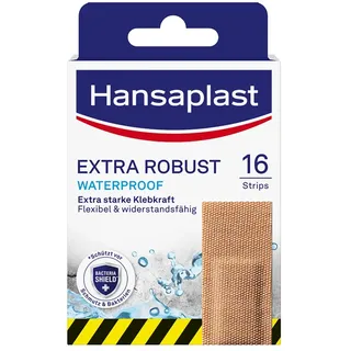 BEIERSDORF Hansaplast Extra Robust Pflaster Wasserdicht 16 St 16 st