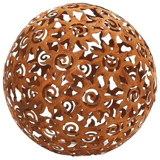 Kobolo Gartenkugel KULA 28 cm Braun