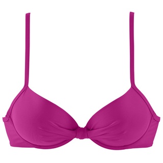 S.Oliver Bügel-Bikini-Top Damen pink Gr.40 Cup B