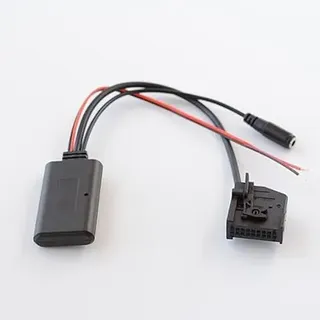 Bluetooth Mikrofon Freisprecheinrichtung Smartphone Anruf Adapter AUX Kabel Kompatibel mit Mercedes Comand 2.0 APS 220 W211 W208 W68 W203