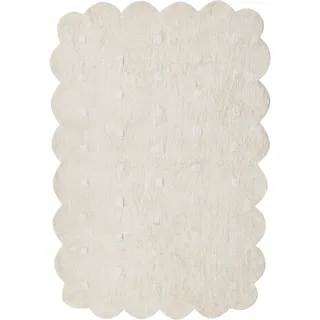 Beliani Sareki Kinderteppich 140 x 200 cm Beige