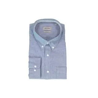 Pierre Cardin Herren Hemd blau Oxford, blau, Frühjahr/Sommer 2025