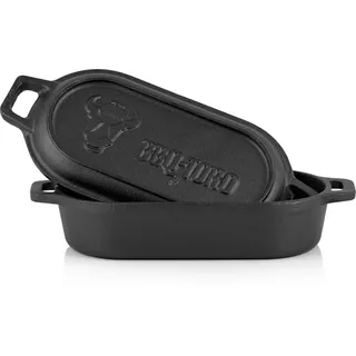 BBQ-Toro Dutch Oven 1 l Gusseisen schwarz