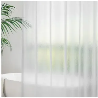 AooHome Duschvorhang 180 x 220 cm transparent weiß