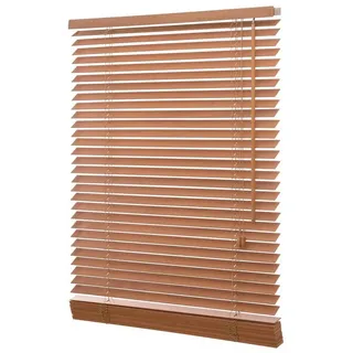 ventanara Jalousie Jalousie Holzjalousie Holz Rollo Plissee Echtholz Lamelle 35mm 160 cm x 160 cm