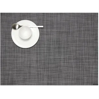 Chilewich Tischset, Mini Basketweave Rectangle Cool Grey