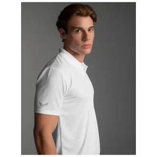 TRIGEMA Klassisches Poloshirt COOLMAX Weiß M