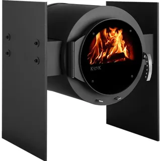 Kaminofen Kanuk® STAND Steel - Schwarz