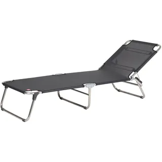 JAN KURTZ  Fiam Amigo Dreibeinliege 190 x 58 x 29 cm schwarz klappbar