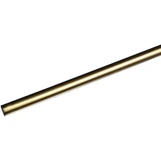 LIEDECO Vorhangstange Fixmaß 1-läufig Ø 16 mm 240 cm Gold