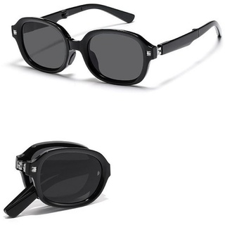PACIEA Sonnenbrille PACIEA Sonnenbrille Damen Herren faltbar polarisiert 100% UV400 Schutz schwarz