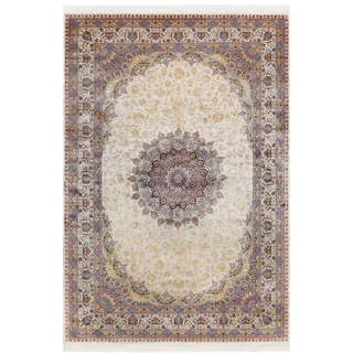 WECON HOME Teppich WECON HOME "Täbriz", beige, B:300cm H:5mm L:400cm, Modal, Teppiche, Teppich, Wohnzimmer, Orient Design