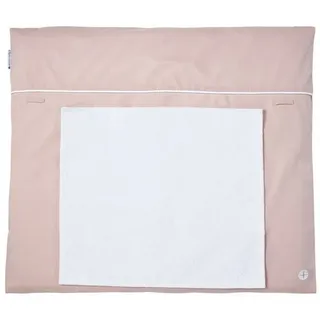 Nordic Coast Company Wickelauflage mit Frottee Bezug - TESTSIEGER Wickelunterlage (mit wechselbarem Bezug - weich & zertifiziert, 100% zertifizierte Baumwolle) rosa