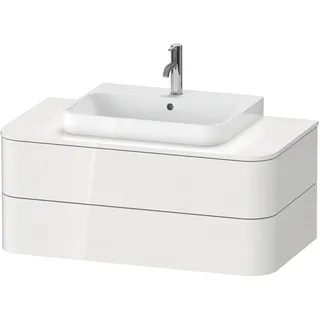 Duravit Waschtischunterschrank 2 Auszüge 100 x 40,8 x 40,8 cm Weiß Hochglanz