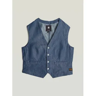 G-Star Summer Weste - Dunkelblau - Damen, - L