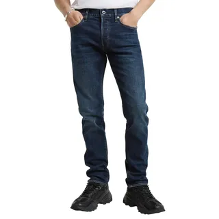 G-Star 3301 Slim Jeans Worn In Dusk Blue 32 32