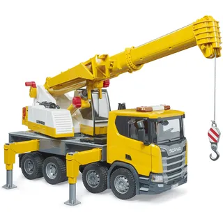 Bruder 03571 - Scania Super 560R Liebherr Kran-LKW gelb 1:16