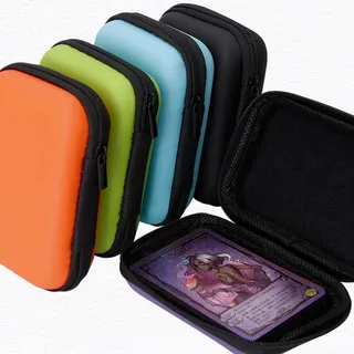 Povanjer 4/8/10 Spielkarten-Aufbewahrungskoffer Sammelkarten-Reiseetui Reise Make Up Tragetasche Spielkarten Tragetasche Spielkarten Box Spielkarten Aufbewahrungsbox Kosmetiktasche