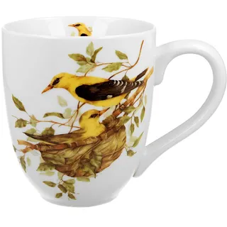 DUO World of Birds XXL Becher 1000 ml EURASIAN GOLDEN ORIOLE New Bone China Porzellan