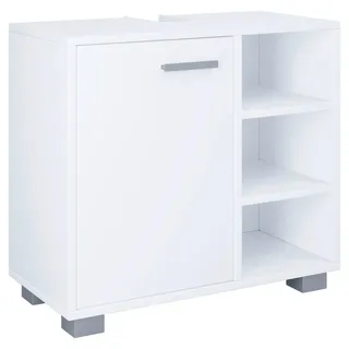 VCM Waschbeckenunterschrank Zalo 60 x 55 x 30 cm Weiß