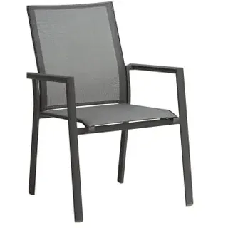 Zebra Fly Sessel Aluminium graphite
