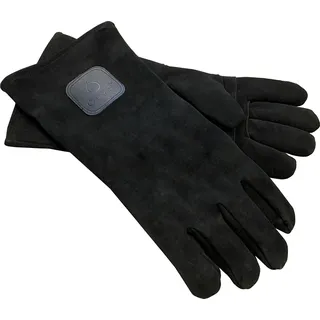 Ofyr Grillhandschuhe Größe L Wildleder schwarz