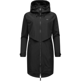 Ragwear Damen Übergangsmantel Frodik Black Gr. L - L