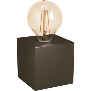 EGLO Tischleuchte Prestwick 2 bronze dunkel 10 x 10 cm 1-flammig