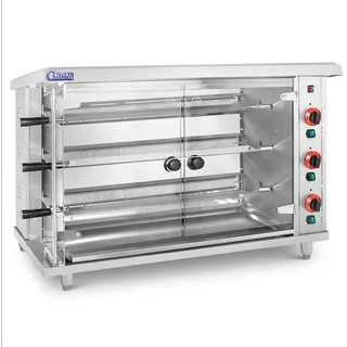 Royal Catering Gas-Hähnchengrill 3 Spieße