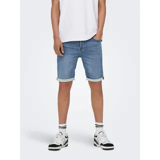 Only & Sons Jeansshorts Blau S