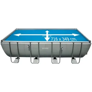Intex Solarabdeckplane blau 732 x 366 cm