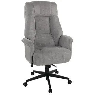 Duo Collection Chefsessel Webstoff Grau