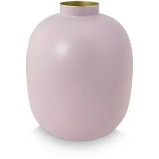 Pip Studio Home Deco Metal Vase lila matt 32cm