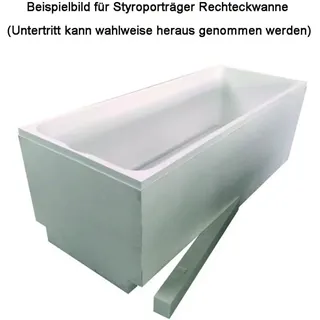 Polysan s.r.o. Jazz Rechteck-Duschwanne 120 x 75 cm Acryl Weiß