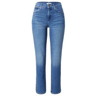 Wrangler 7/8-Jeans (1-tlg) Plain/ohne Details blau 31