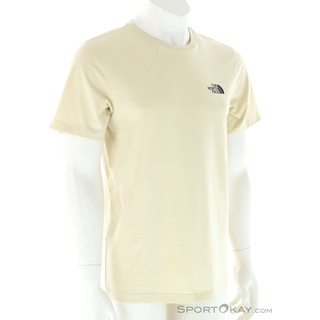 The North Face Simple Dome S/S Herren T-Shirt-Beige-L