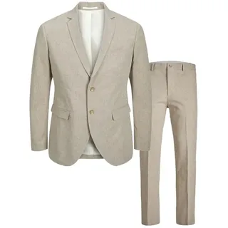 Jack & Jones Riviera Slim Fit Anzug - Beige - 16 Jahre
