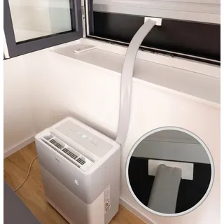 Adapter Fensterdurchführung Midea PortaSplit 8000 12000 BTU Schlauch Halterung